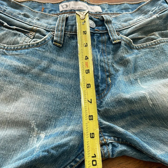 B by Bullhead Mens Slim Blue Denim Distressed jeans size 28 x 30 - Picture 12 of 16